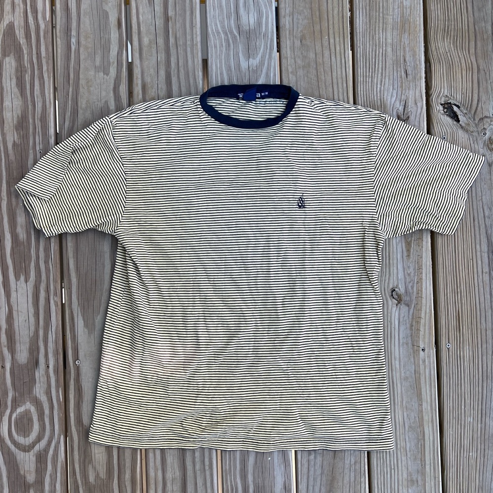 Vintage nautica made in USA striped shirt size medium